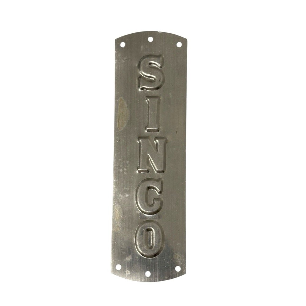 SINCO Sinclair Motor Oil Logo Metal Tin Sign Mini 5 Inch OG Oil & Gas